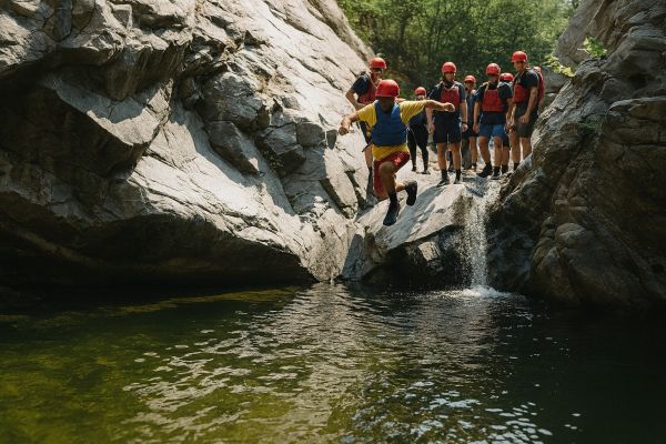 Каньонинг приключение
