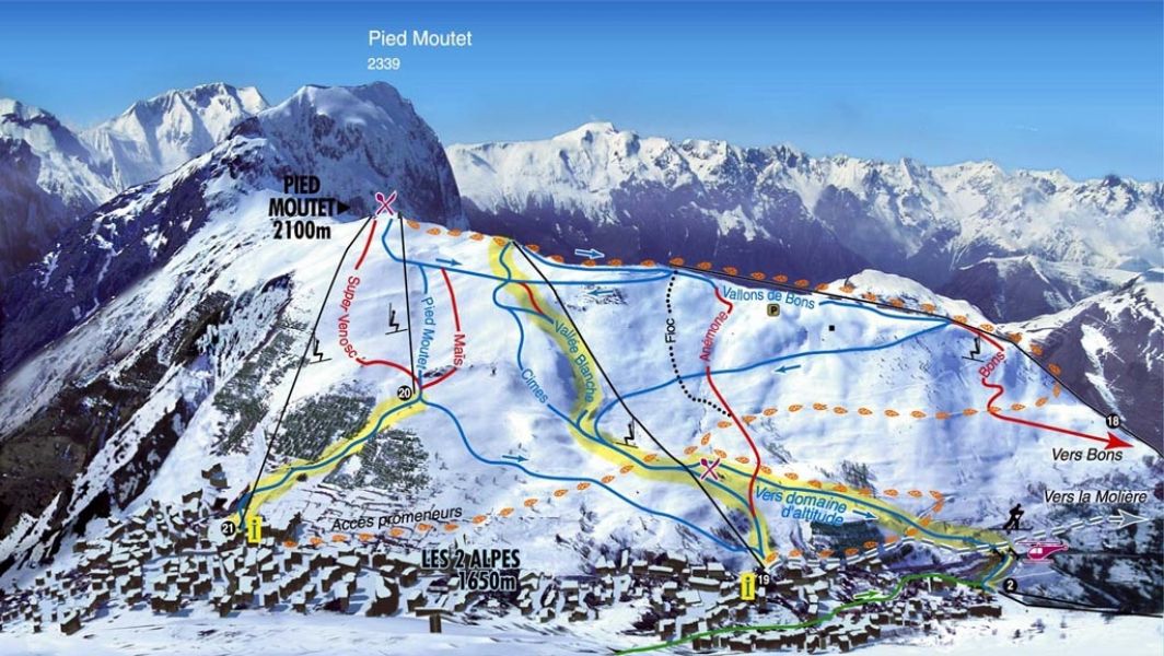 Двете Алпи (Les Deux Alpes) - комфортна ски почивка