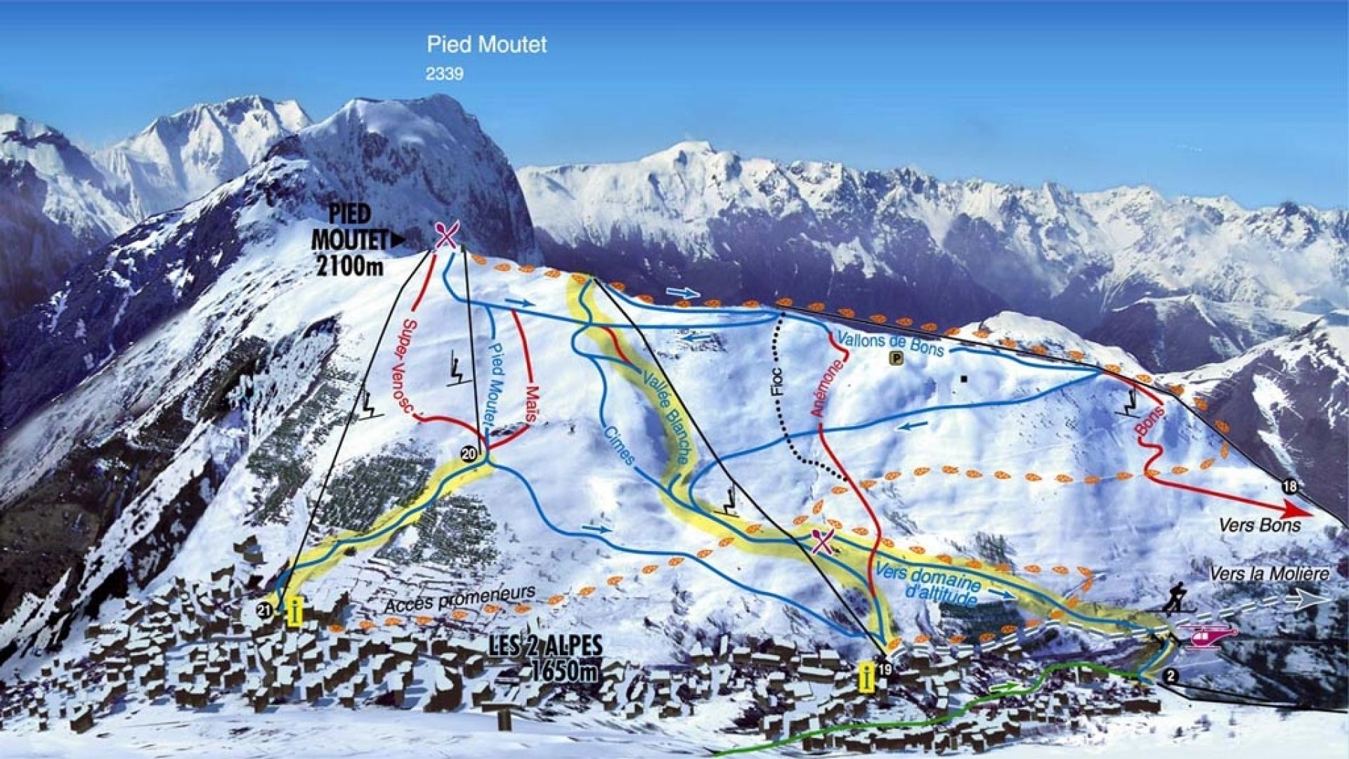 Двете Алпи (Les Deux Alpes) - комфортна ски почивка